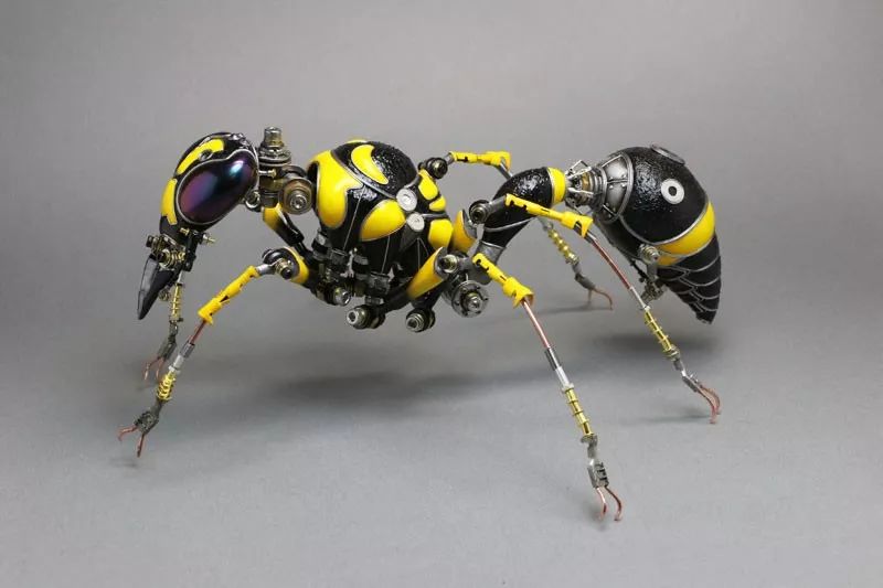 高达看多了审美疲劳看看机械昆虫帝徳利蜂