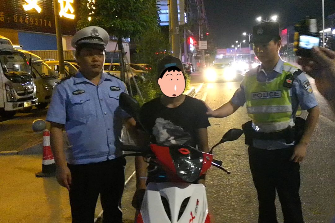 潮南大批警察出动抓获各类违法人员39名