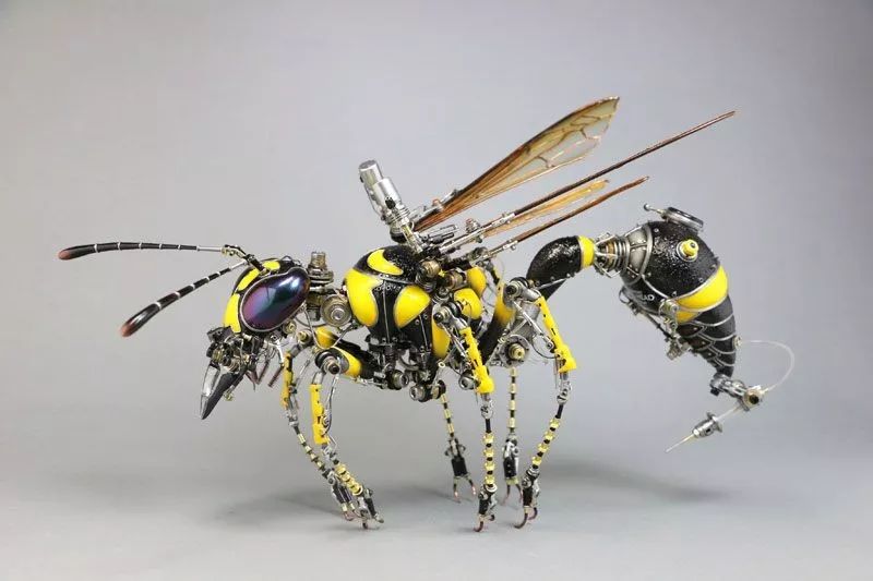 高达看多了审美疲劳看看机械昆虫帝徳利蜂