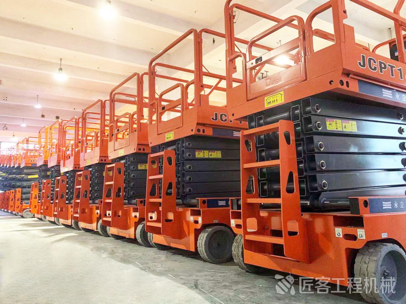 速来围观永立建机六大设备租赁基地同时开业