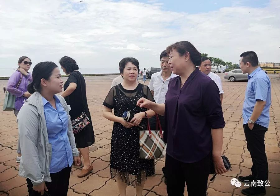 实地调研致公党玉溪市委主委周勇,致公党红河州委专职副主委何晞