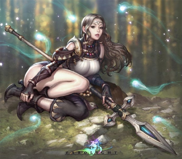 御姐插画设计作品欣赏王氏教育