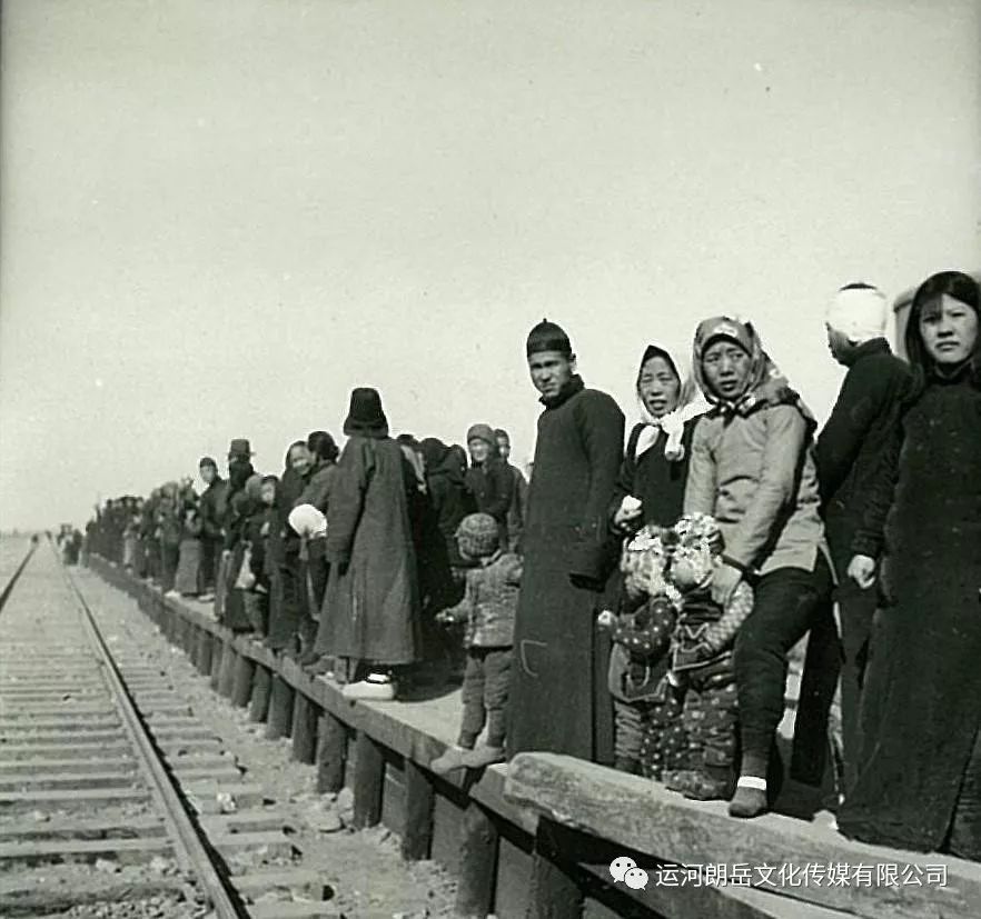 难得一见的德州民国老照片德县城