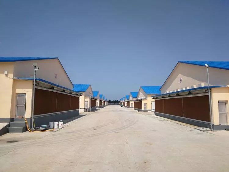 鸡场鸟瞰图信得大学规模化养殖场长培训学院 诸城外贸校区2019年6月24