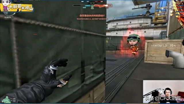 穿越火线cf暴走大头模式再次归来爆头不准的伙伴们这回有福了