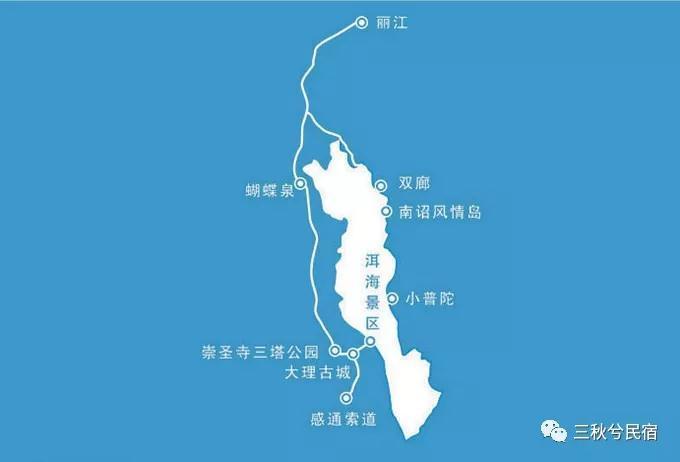 南诏风情岛地图图片