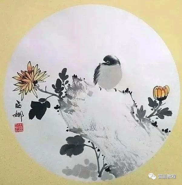 精美花鸟团扇20幅太漂亮了