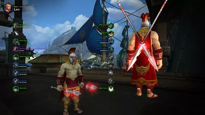 魔兽世界幻化分享斯巴达战士梦魇德鲁伊未完成的卡德加