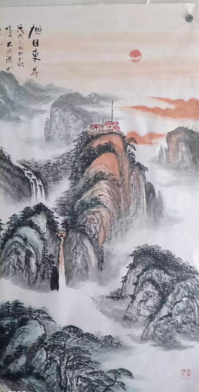 美女画家胡英子笔墨洗尘世丹青绘心灵