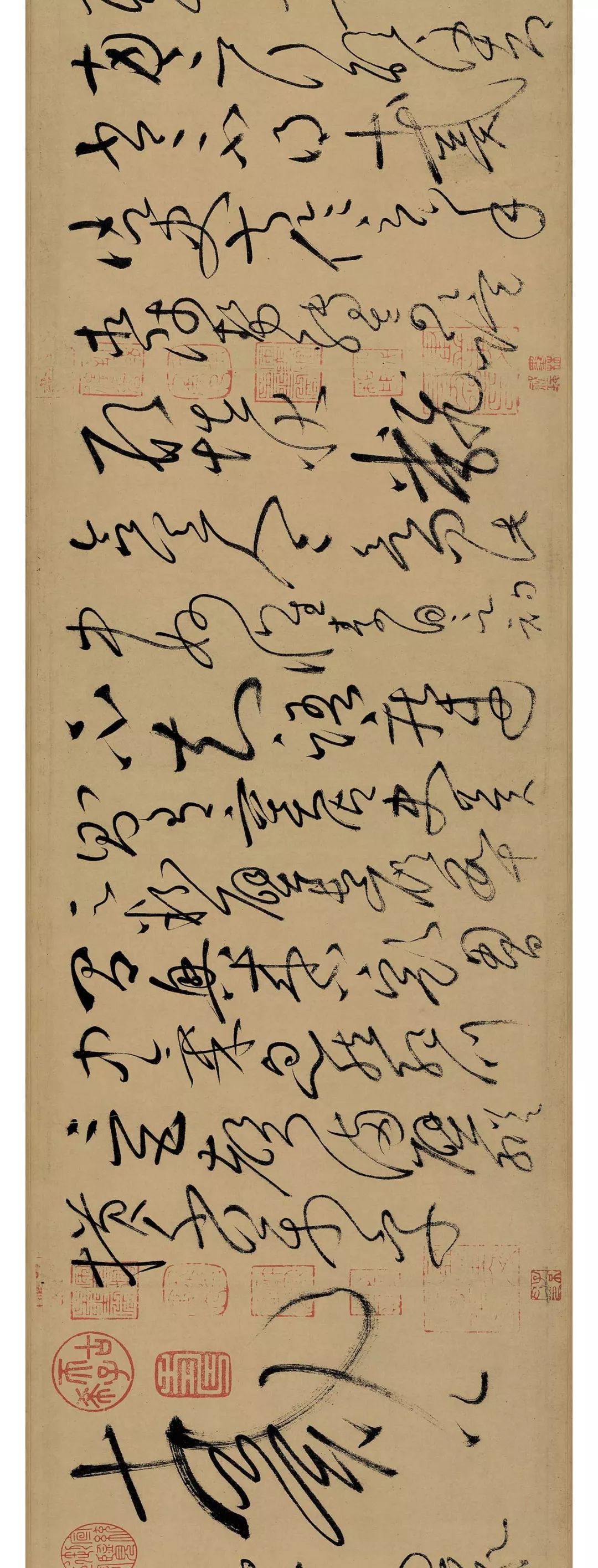 怀素自叙帖超高清长卷欣赏