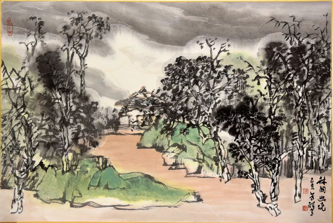 艺术惠民解读陈芳桂的中国画传统的奥秘