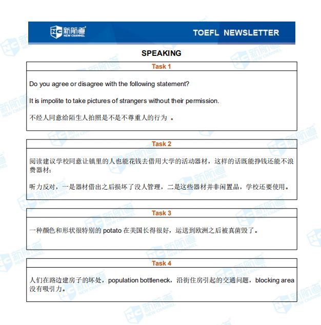 speaking听力考试的lecture部分考了哲学,天文学和艺术学等方面的内容