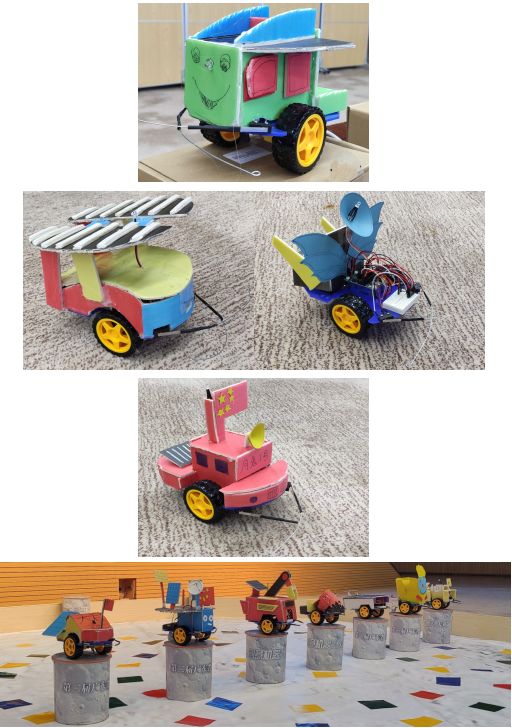 动手制作月球探测车这个创意机器人中学生研学活动太酷了