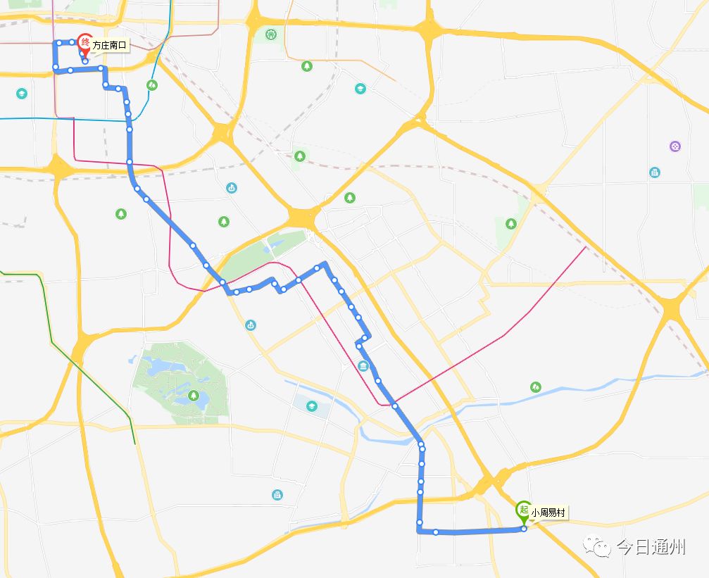 北京公交911路线图图片