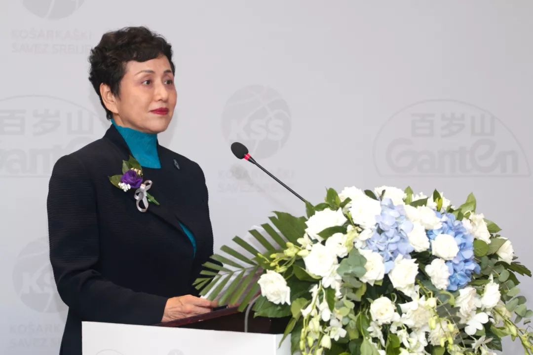 赞助准冠军塞尔维亚男篮百岁山这场发布会搞事情