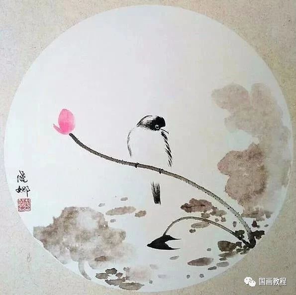 精美花鸟团扇20幅太漂亮了