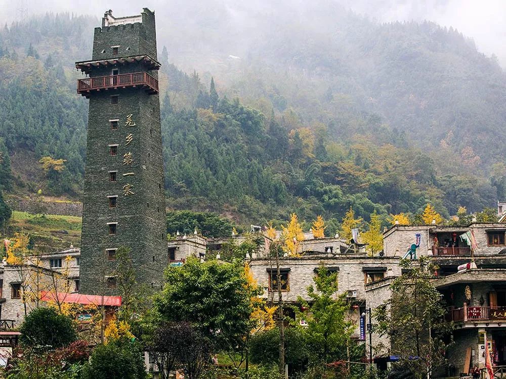 北川羌城风景区图片