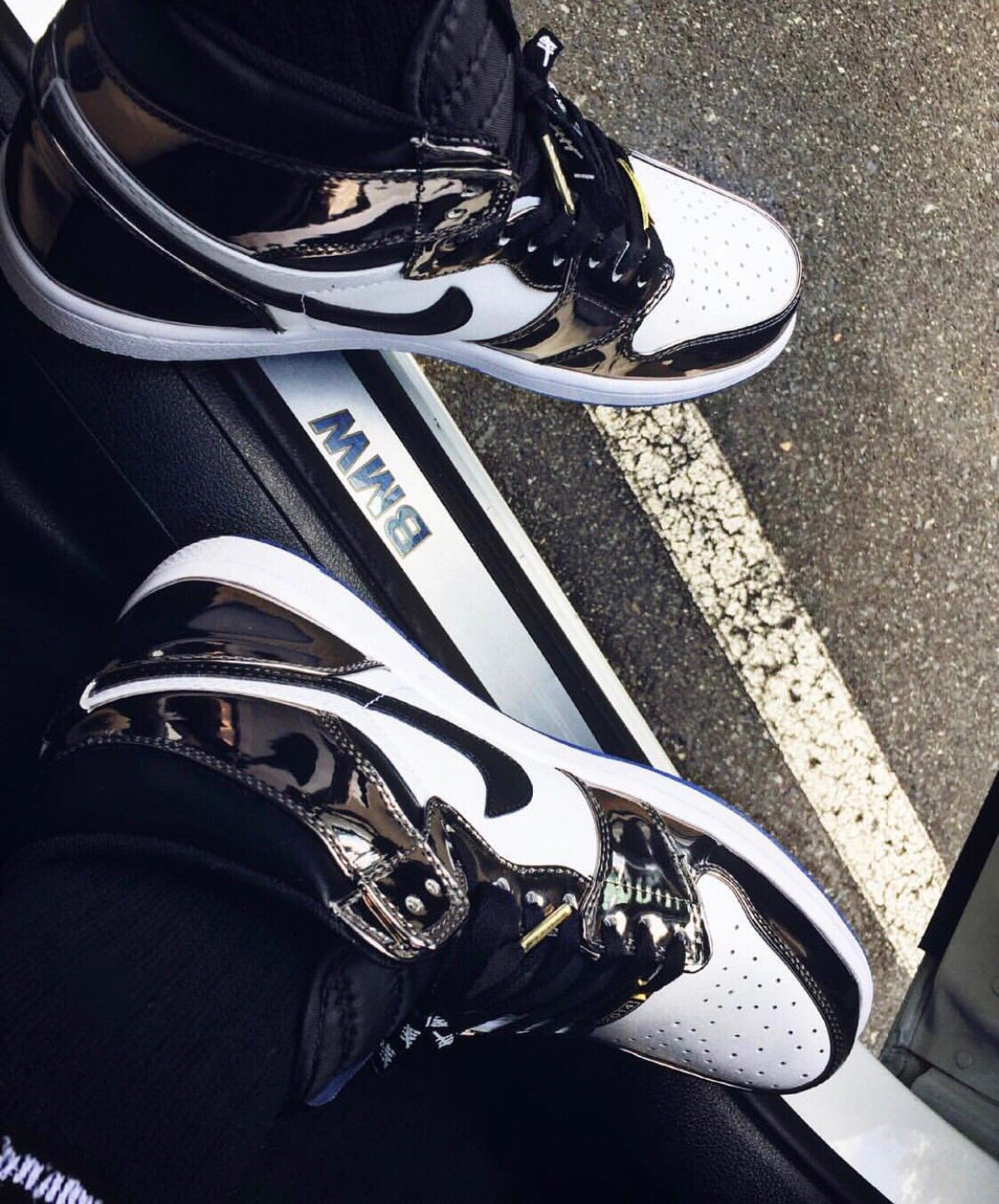 aj1伦纳德leonard签名鞋airjordan1passthetorch电镀银