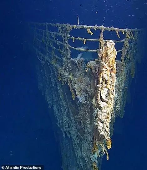 曾经豪华游轮泰坦尼克号沉船腐蚀严重残骸或将于2030年彻底消失
