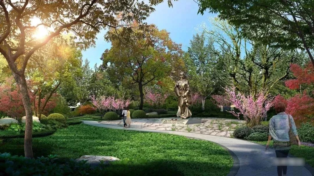 潍坊要建一座中医药主题文化公园,就在…_绿化带