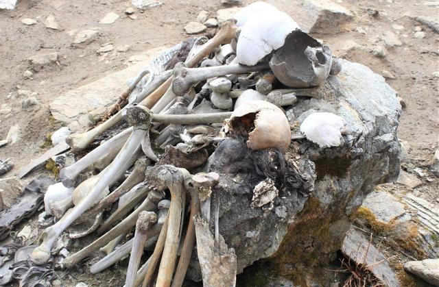 原创印度骷髅湖38具骨架被认为是二战的日军鉴定后发现问题