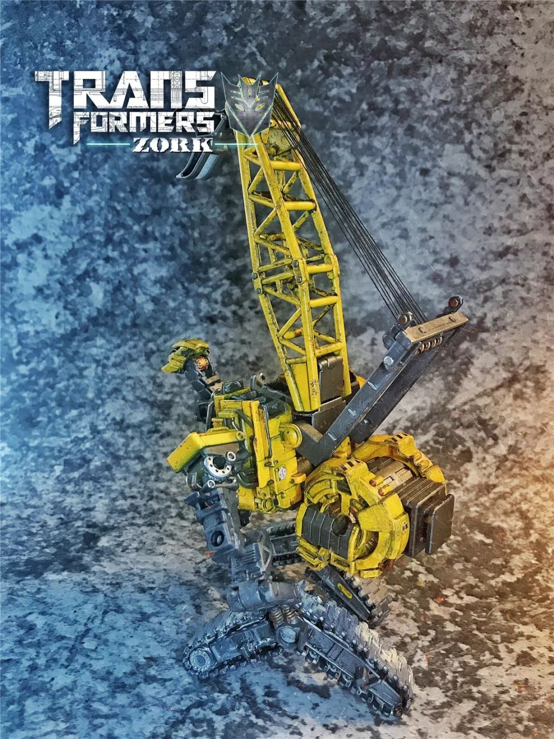 离合体大力神又近了一步变形金刚ss47高塔重涂