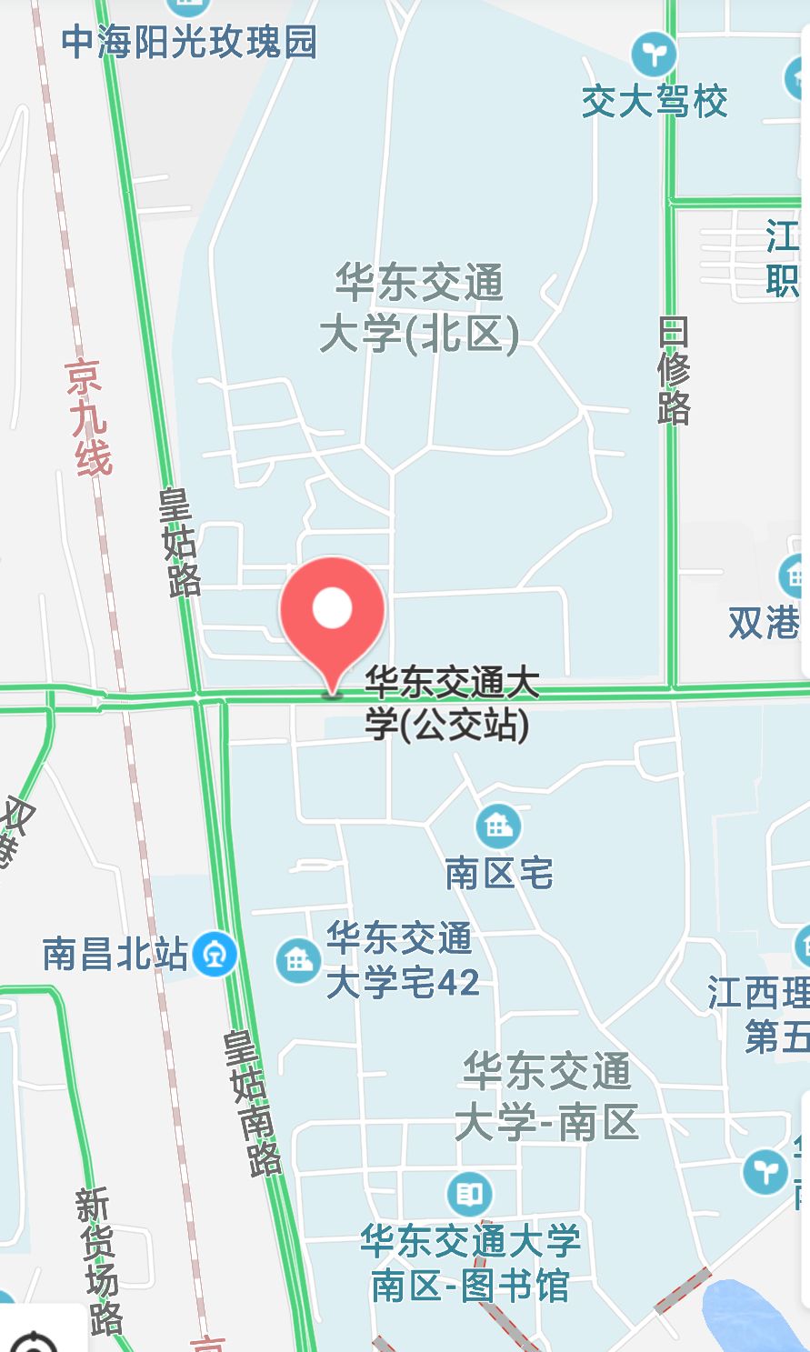 华东交通大学地图图片