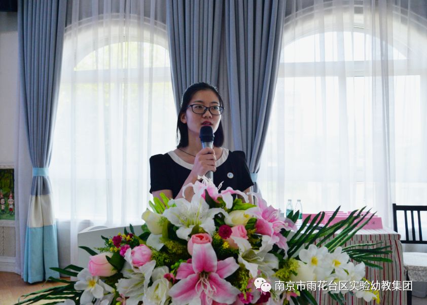 长虹园胡珊珊老师也作为师傅代表表达了"传帮带"里毫无保留的带教立场