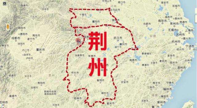 汉朝荆州地图图片