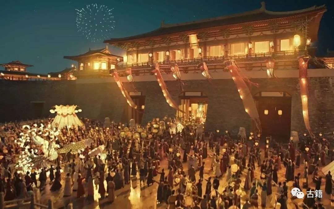 张勃唐都长安上元节的真实模样