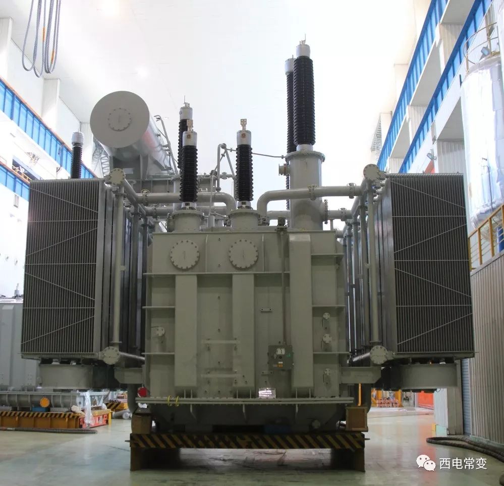 西电常变研制成功400mva500kv单相自耦变压器