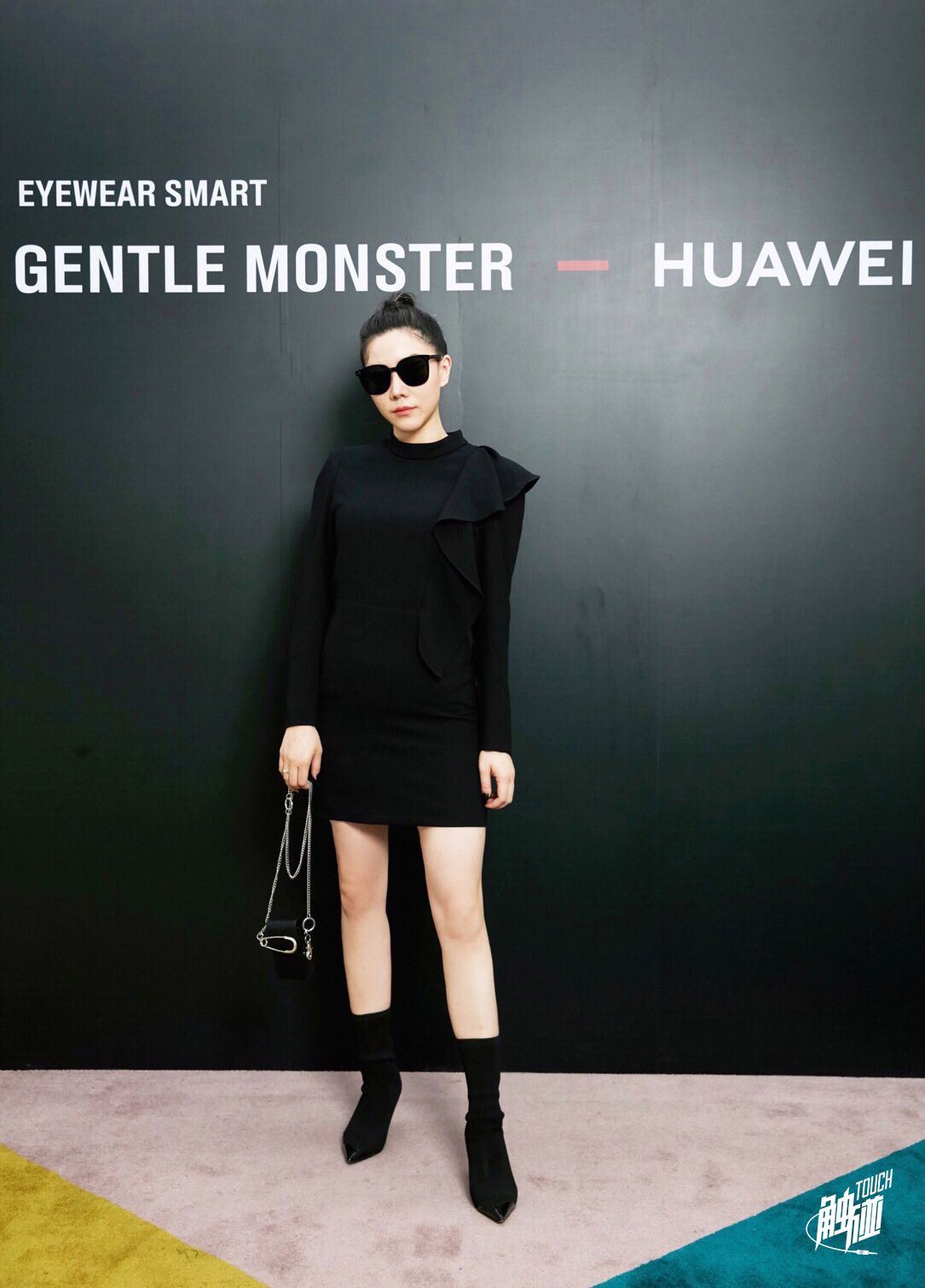 张浴盐出席gentlemonster新品发布会