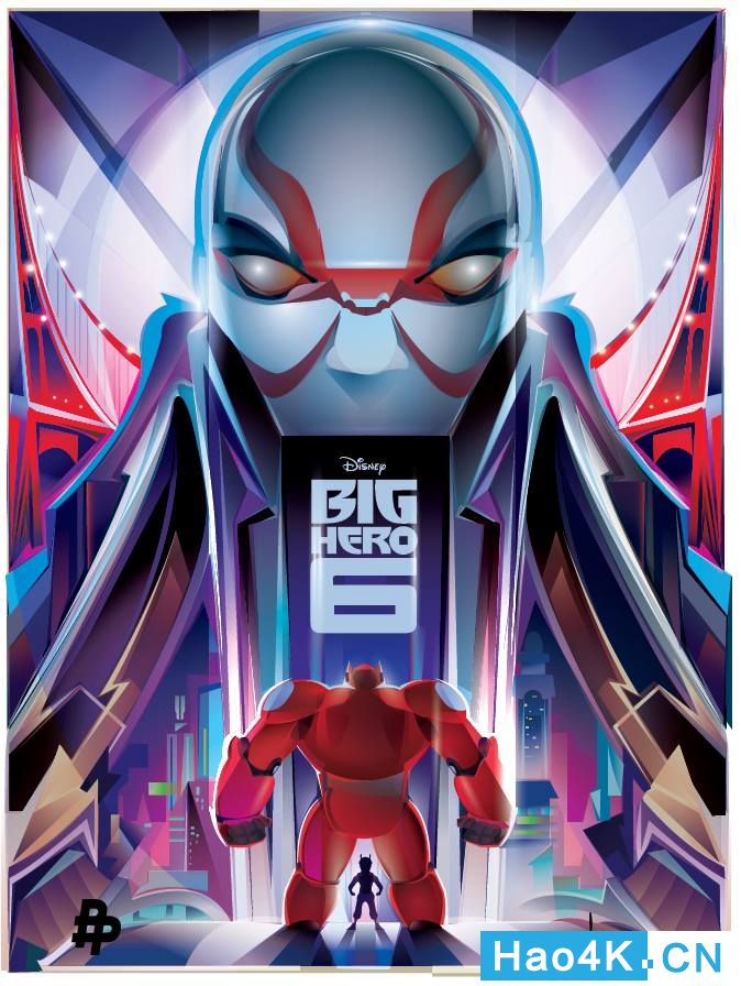 美影 超能陆战队 big hero 6 4k uhd蓝光影碟