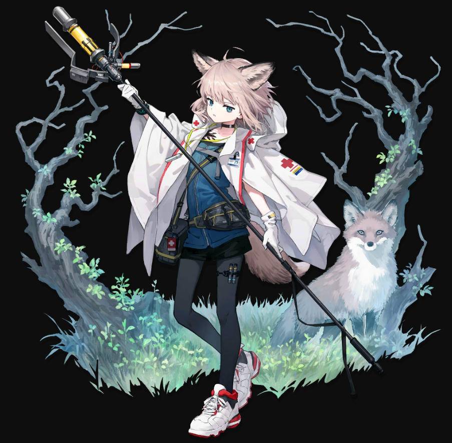 明日方舟4位新干员精二立绘一览:黑自带泳装?想和锡兰谈恋爱