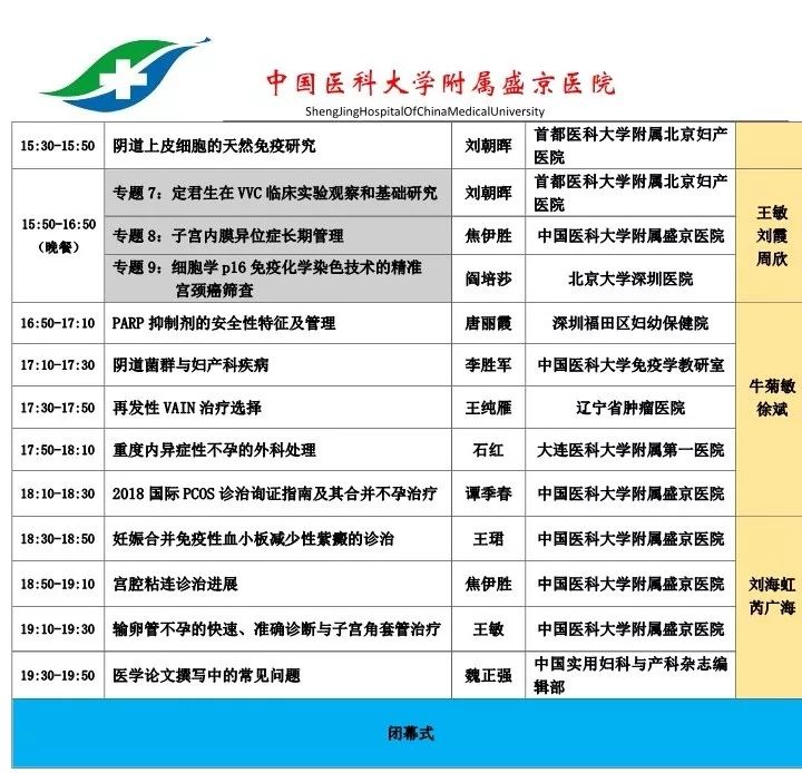 第四届辽宁省免疫学会妇产科基础与临床免疫分会学术会议