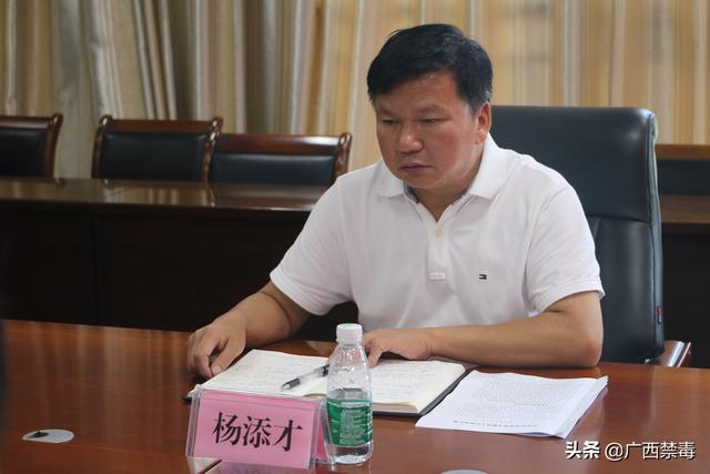 广西来宾:兴宾区区委主要领导专题调研禁毒工作_杨添才