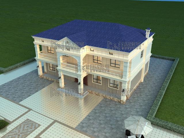 六款坡屋顶两层别墅绝美的设计合理的布局网友爱了