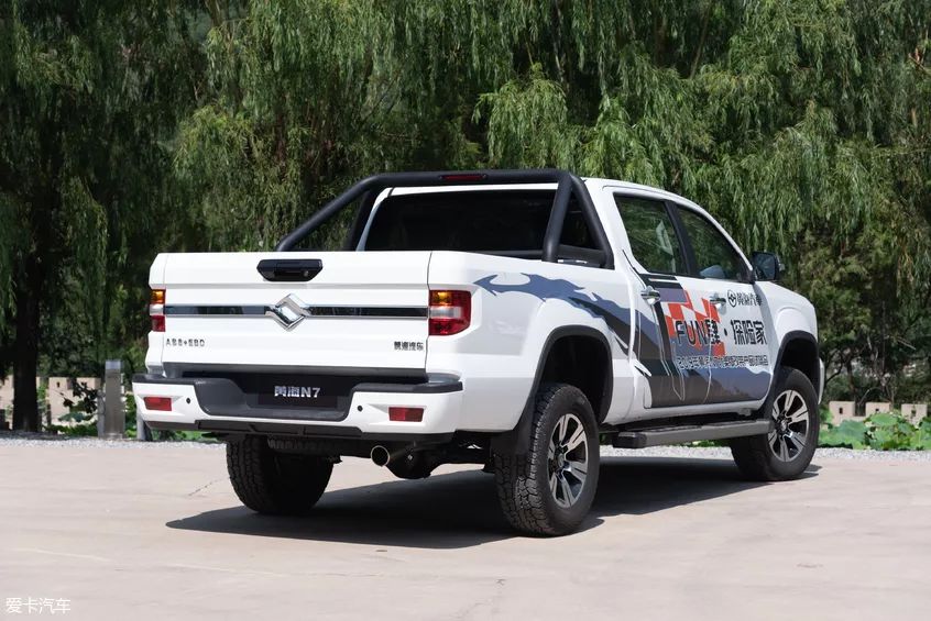 爱卡试驾黄海n7改装版 原厂竟如此霸气