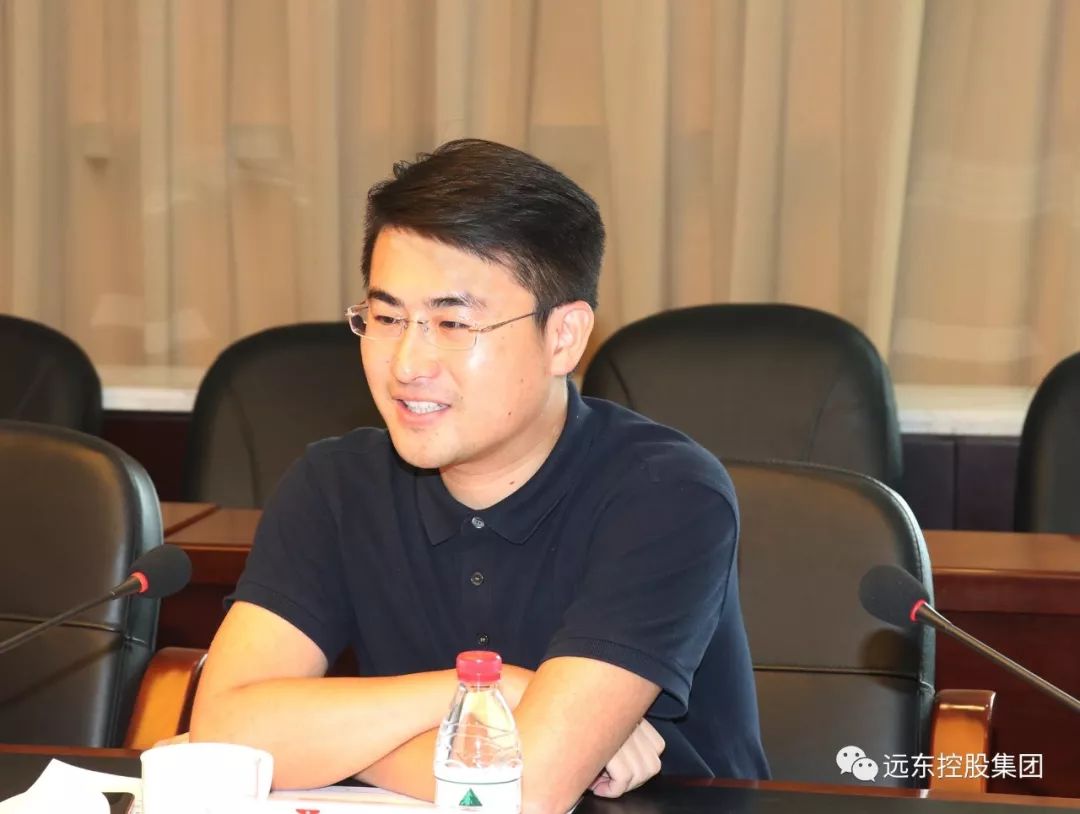 蒋承志在座谈会上发言蒋承志表示,德胜集团是远东一直以来重要的战略