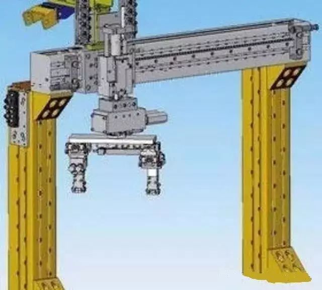 用plc编程控制机械手实现简单搬运