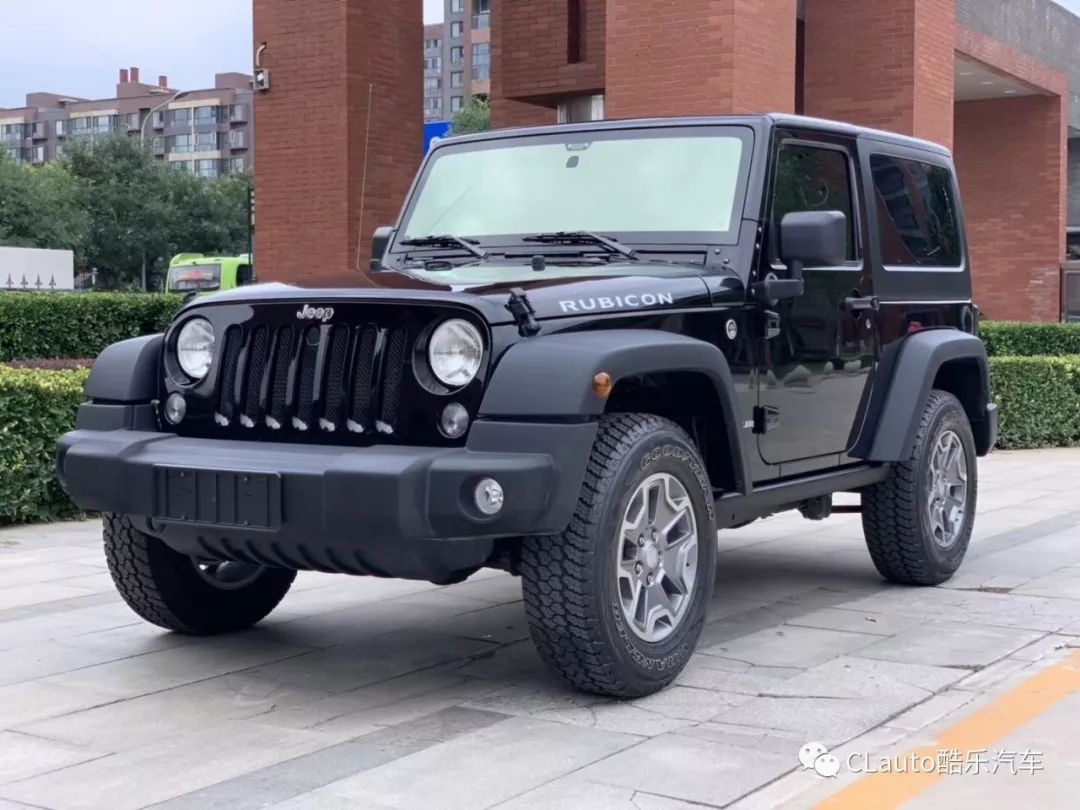 39w进口牧马人rubicon4500km全车原漆双门短轴36v6自吸19年北京一手酷