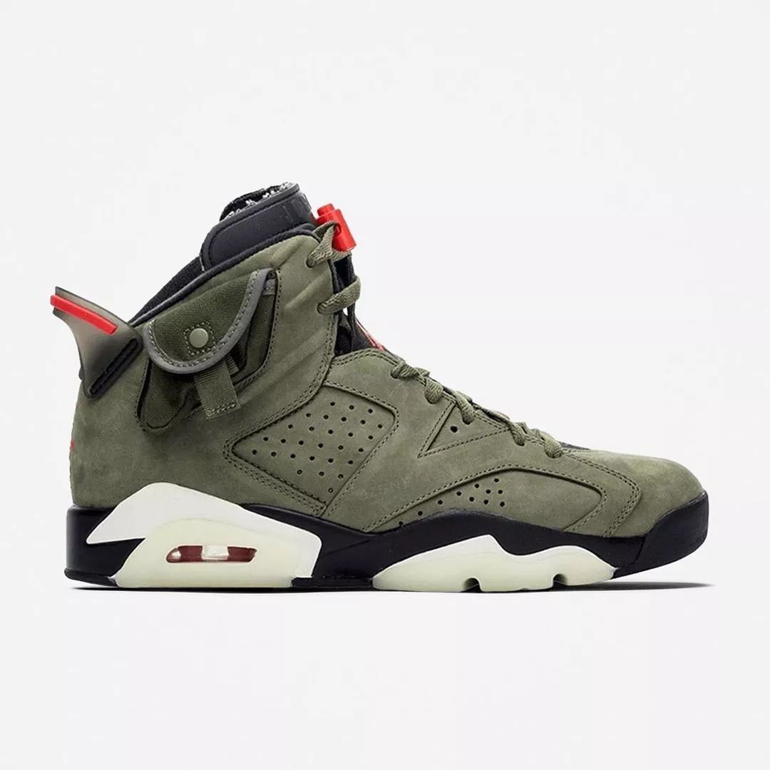 5次突袭发售货量65万双travisscottxaj6联名夜光版也只能突击了