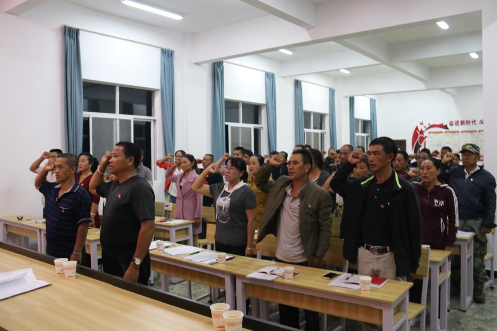 勐先镇和平村开展最美奋斗者学习宣传活动