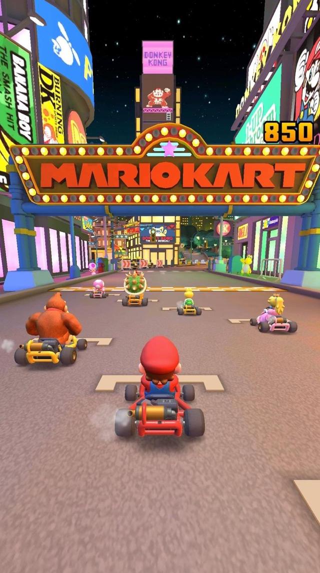 任天堂手机游戏《马里奥赛车巡回赛》开放预先注册