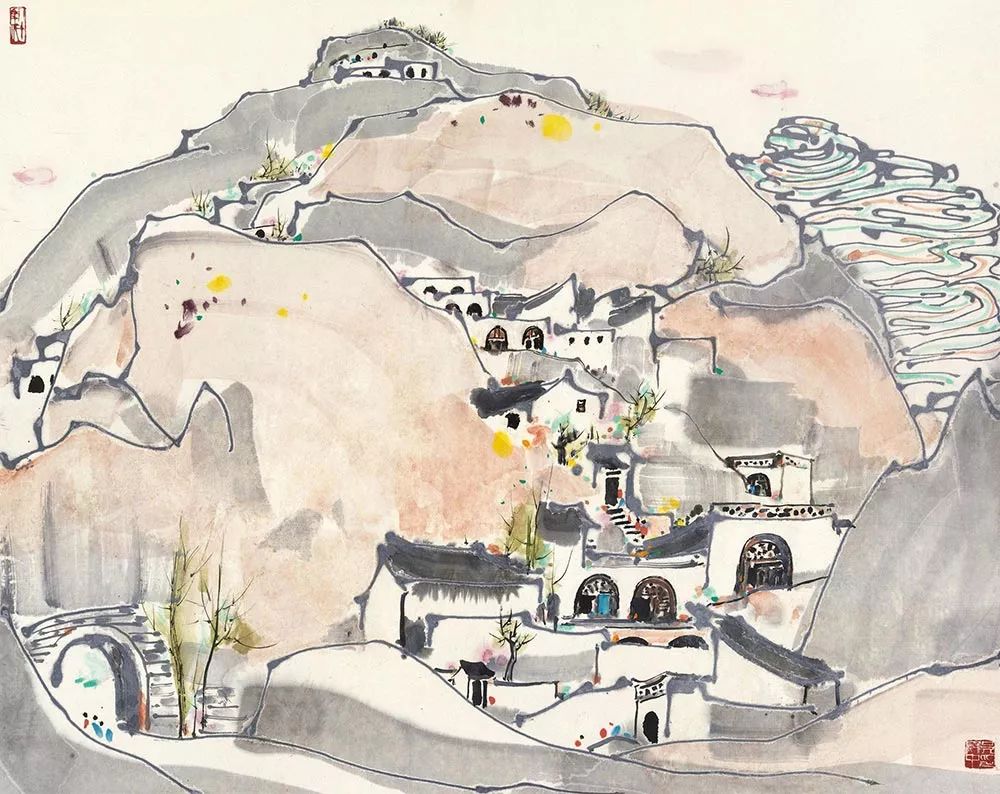 湖口书法吴冠中百年诞辰丨想念我就去看我的画吧