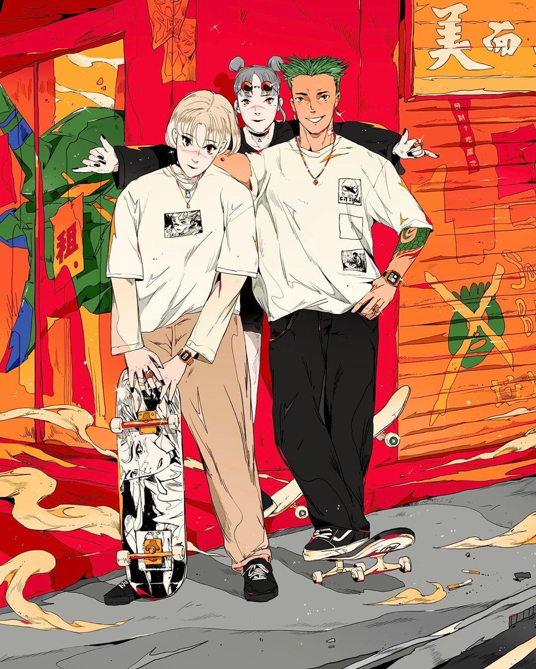 【北京荷马画室】插画欣赏,画出了最受当代热血青年喜欢的样子,帅美酷