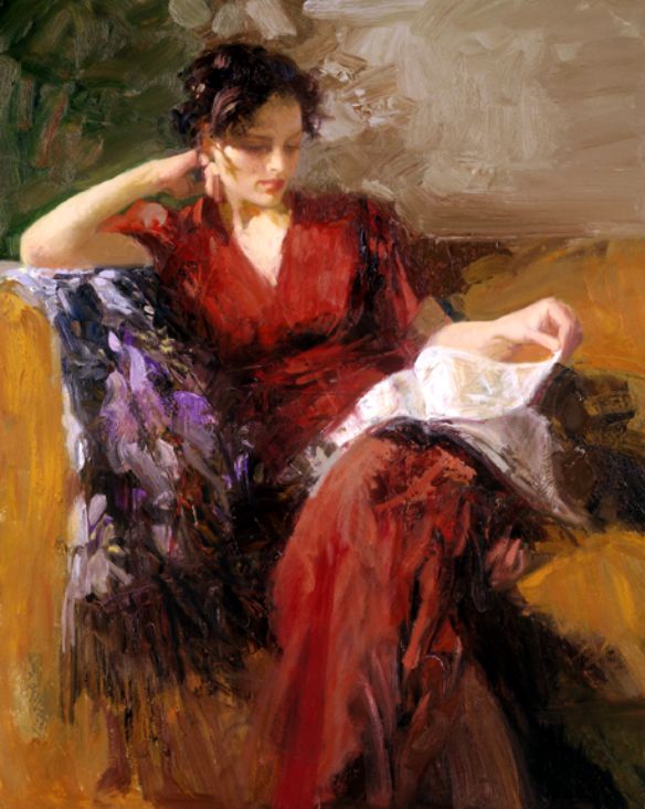 皮诺的作品着力于描绘温情,乡愁,爱情和家庭.