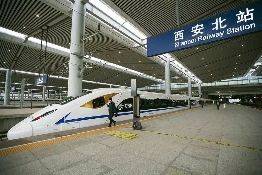 新华社深度"解码"陕西发展新态势_西安北站