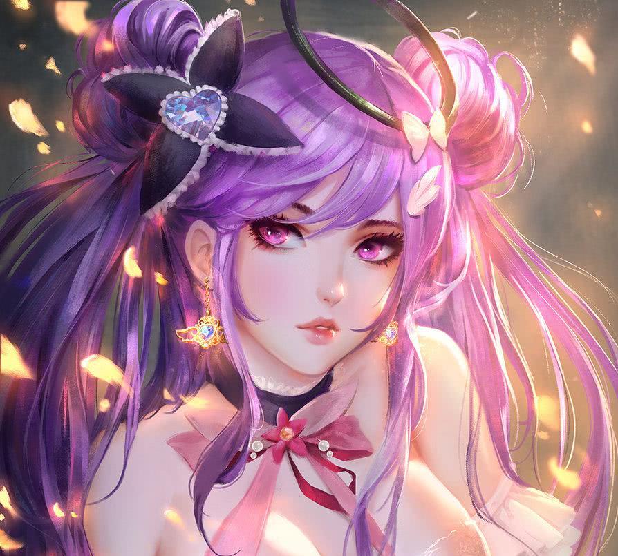 chaosringen画师3d风游戏人设头像