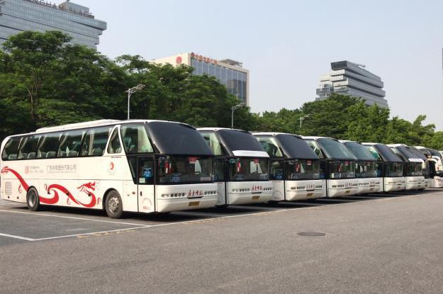 广东中旅汽车公司礼宾一号车队圆满完成2019广东21世纪海上丝绸之路